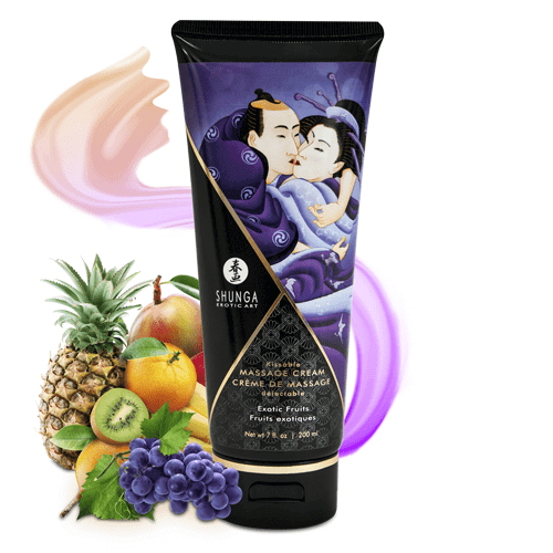 Shunga Kissable Massage Cream - 200 ml / 7 oz. - Thorn & Feather