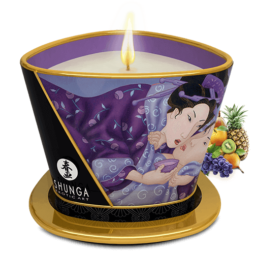 Shunga Caress Candlelight Massage Candle - 170ml / 5.7 oz. - Thorn & Feather