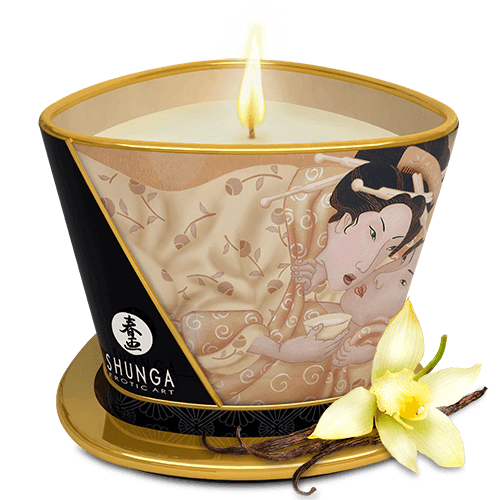 Shunga Caress Candlelight Massage Candle - 170ml / 5.7 oz. - Thorn & Feather