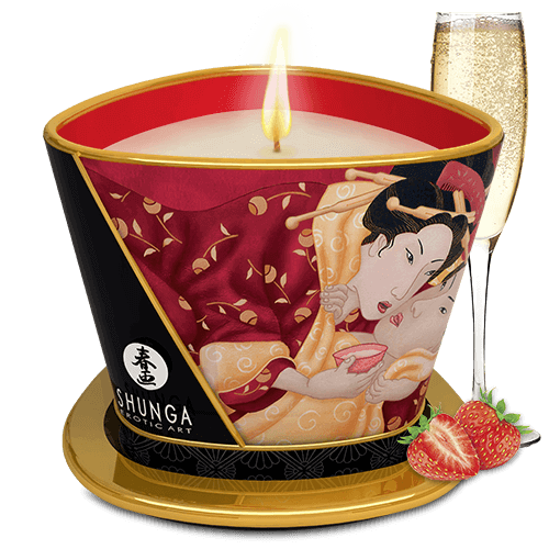 Shunga Caress Candlelight Massage Candle - 170ml / 5.7 oz. - Thorn & Feather