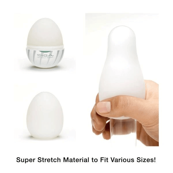 Tenga Egg Strong Sensations Masturbator - 6 Pack - Thorn & Feather