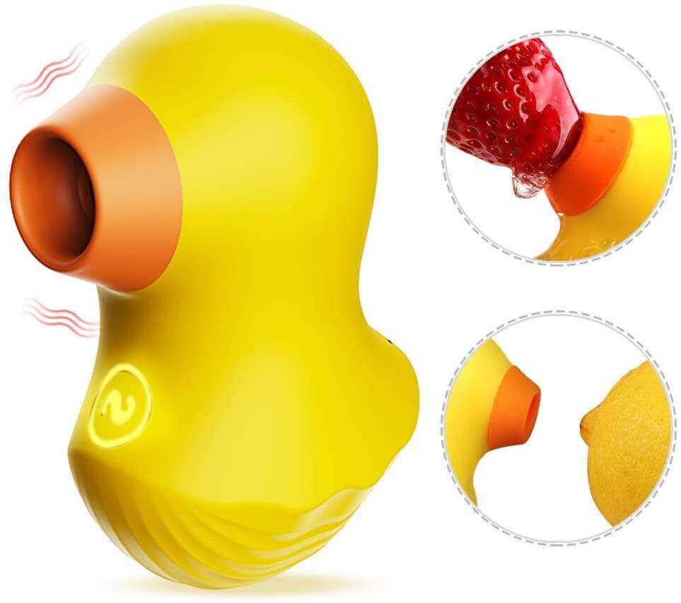 Tracy's Dog Mr. Duckie Clitoral Sucking Vibrator - Thorn & Feather
