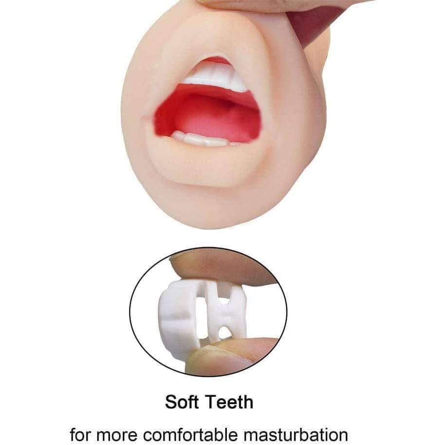Tracy's Dog Masturbator Cup Mouth - Single Pass - Thorn & Feather Sex Toy Canada