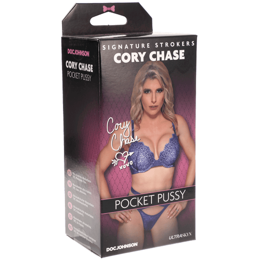 Signature Strokers Cory Chase ULTRASKYN Pocket Pussy - Thorn & Feather Sex Toy Canada