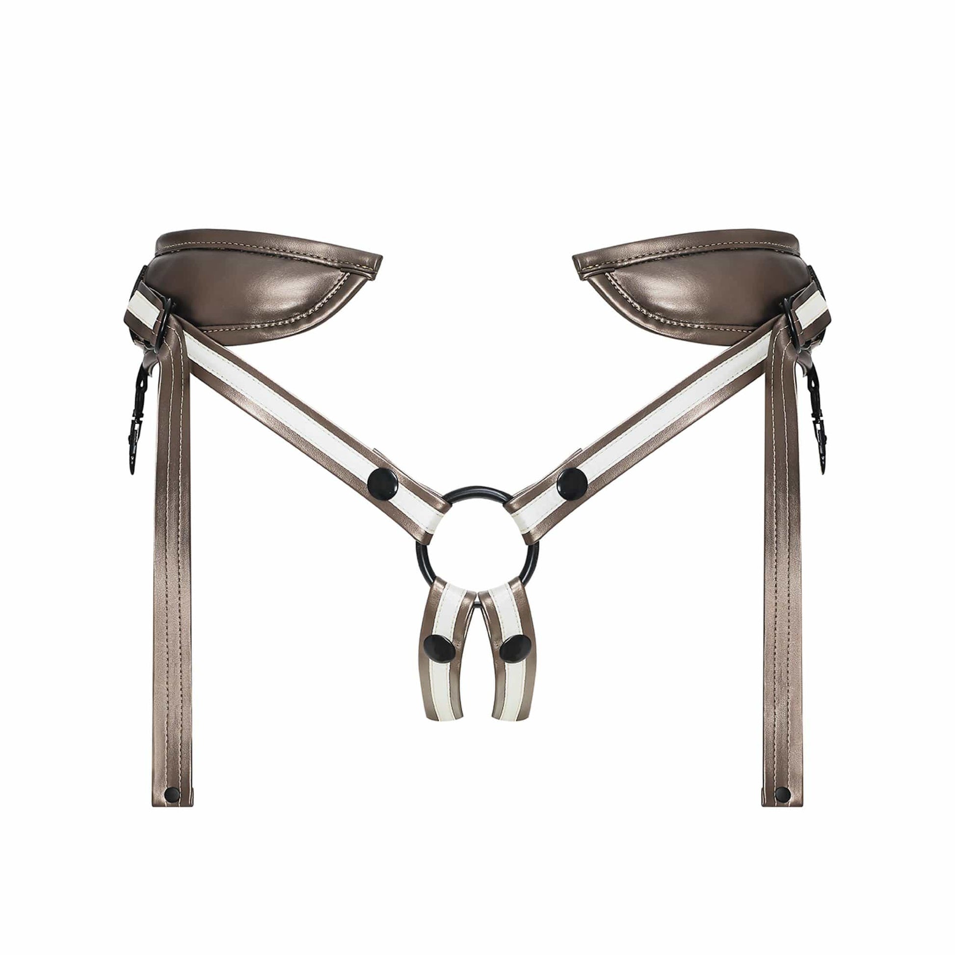 Strap On Me Desirous Leatherette Harness - Thorn & Feather