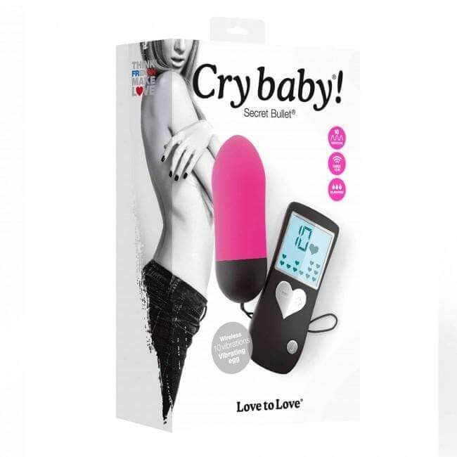 Cry Baby Secret Bullet - Pink - Thorn & Feather