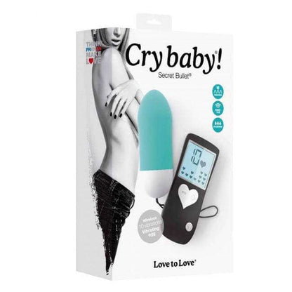 Cry Baby Secret Bullet Vibrator - Turquoise - Thorn & Feather