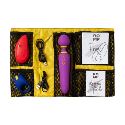 ROMP 3-Piece Pleasure Kit with Travel Pouch - Thorn & Feather