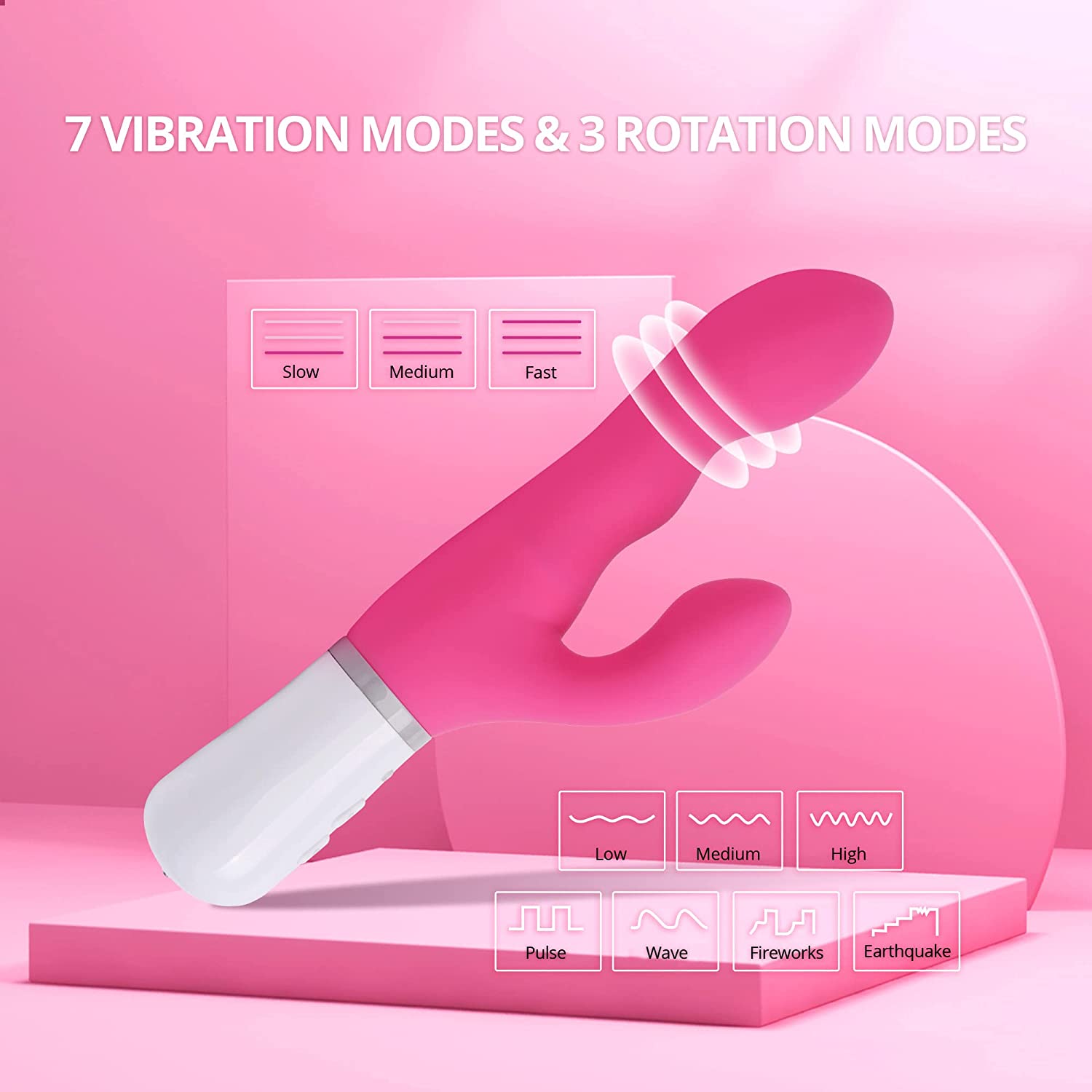 Lovense Nora Bluetooth Rabbit Vibrator Stimulator Canada