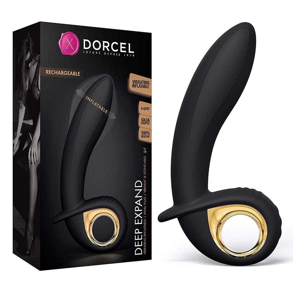 Deep Expand 2 In 1 Inflatable Vaginal And Anal Vibrator Deep Expand 2 In 1 Inflatable Vaginal And Anal Vibrator