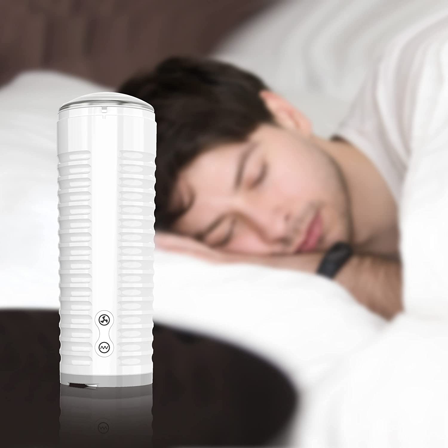 Lovense Max 2 Bluetooth Male Masturbator - White - Thorn & Feather