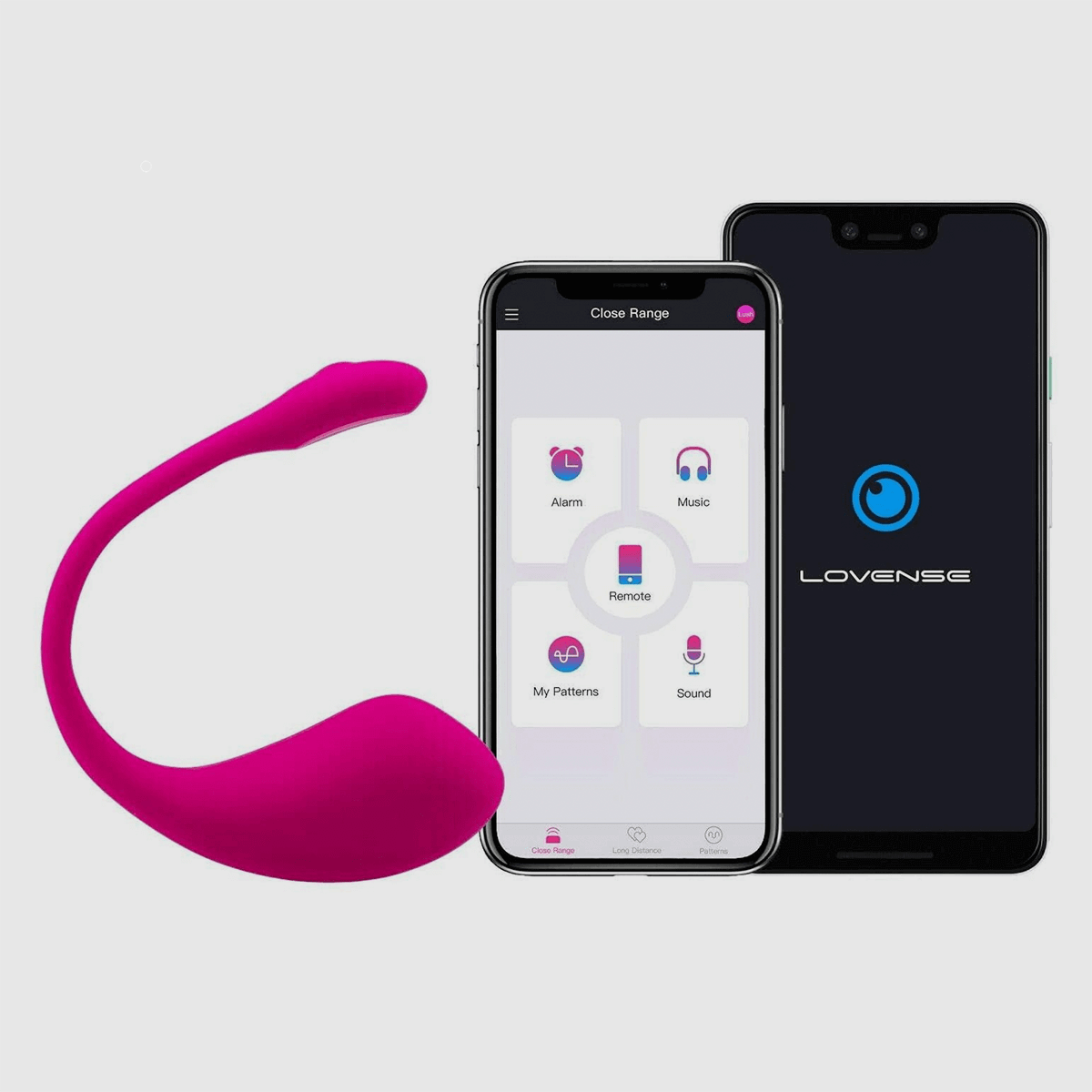 Lovense Lush 2 Bluetooth Wearable Vibrator - Pink