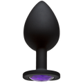 Booty Bling Plug - Purple, Large - Thorn & Feather