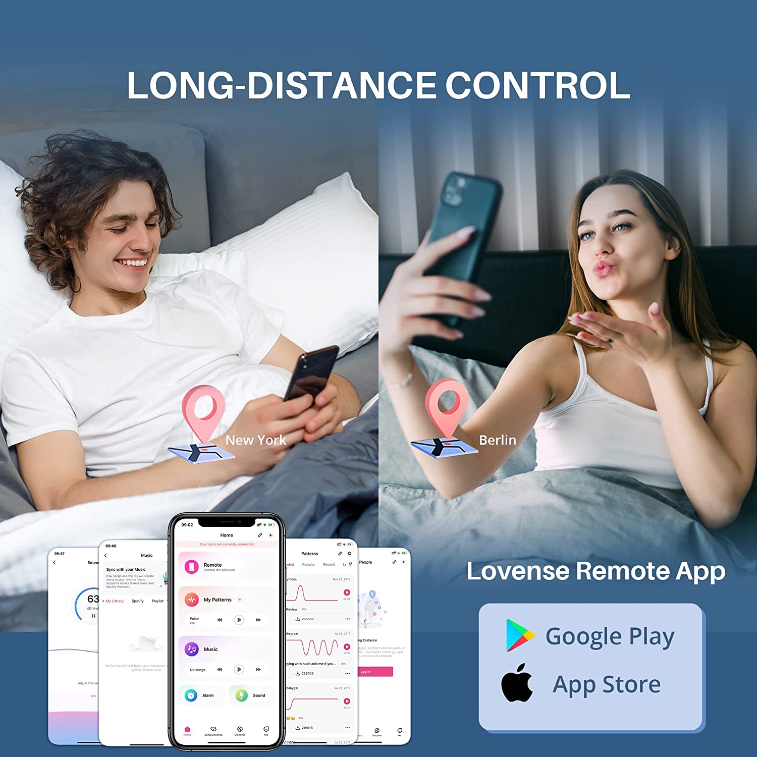 Lovense Domi 2 Bluetooth Wand - Black - Thorn & Feather