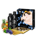 Shunga Oriental Body Slide Erotic Body-to-Body Massage Gel + Sheet - Thorn & Feather