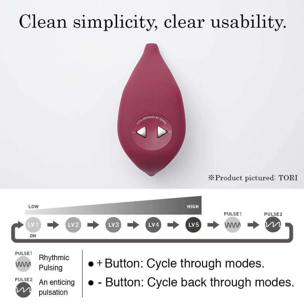 Iroha+ Yoru Soft Touch Silicone Massager - Thorn & Feather