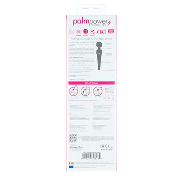 PalmPower Rechargeable Waterproof Massager - Thorn & Feather