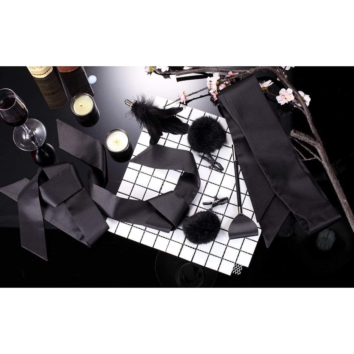 6 Pieces Starter Bondage Kit - Thorn & Feather