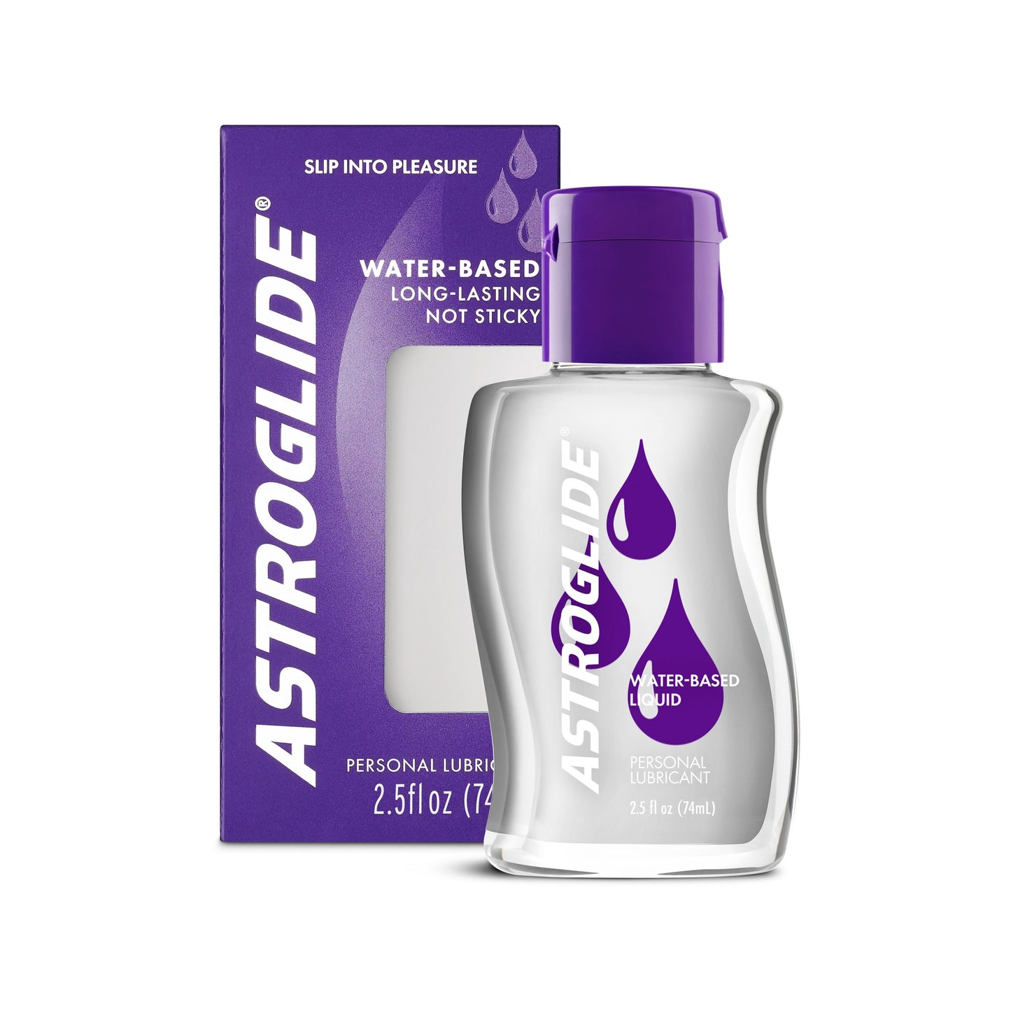 Astroglide Liquid Water-Based Personal Lubricant - 2.5oz/73.9mL - Thorn & Feather