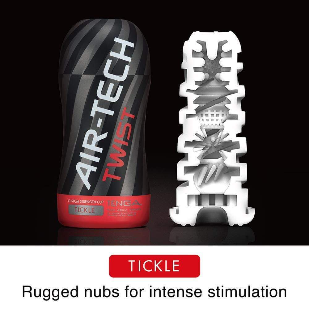 Tenga Custom Strength Cup - TICKLE - Thorn & Feather Sex Toy Canada