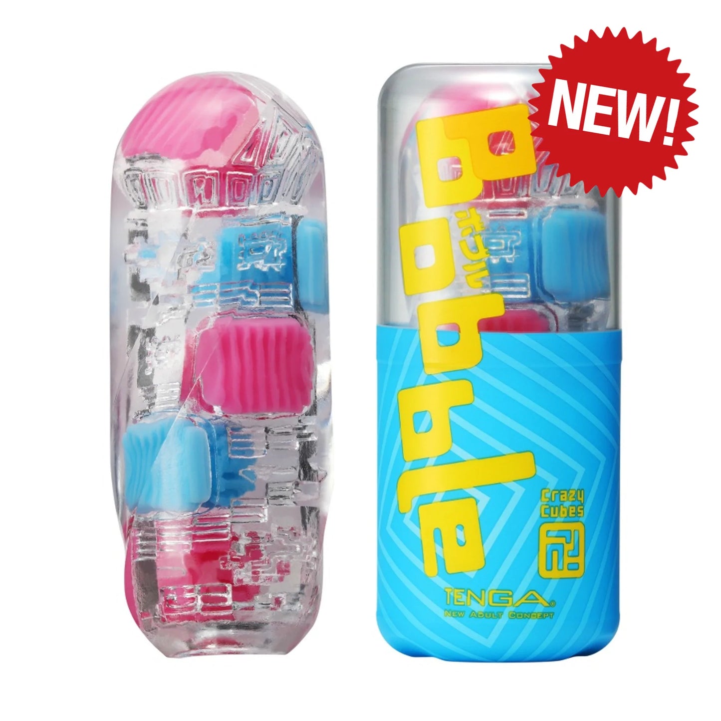 Tenga Bobble Crazy Cubes Stroker - Thorn & Feather