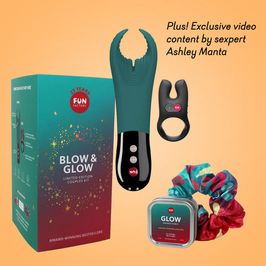 Fun Factory Blow & Glow Limited-Edition Couples Kit - Thorn & Feather