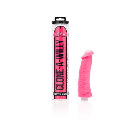 Clone a Willy DIY Vibrating Silicone Penis - Hot Pink - Thorn & Feather