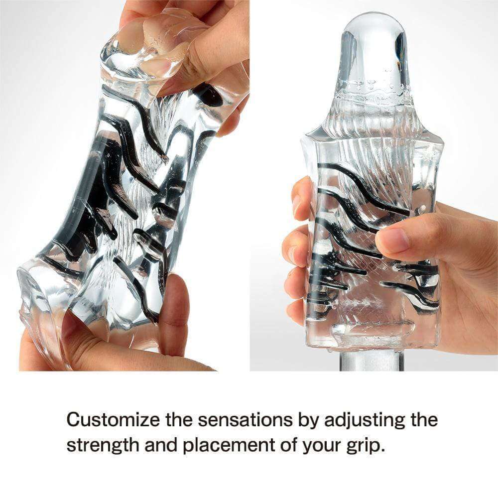 Tenga CRYSTA Block Masturbator - Thorn & Feather