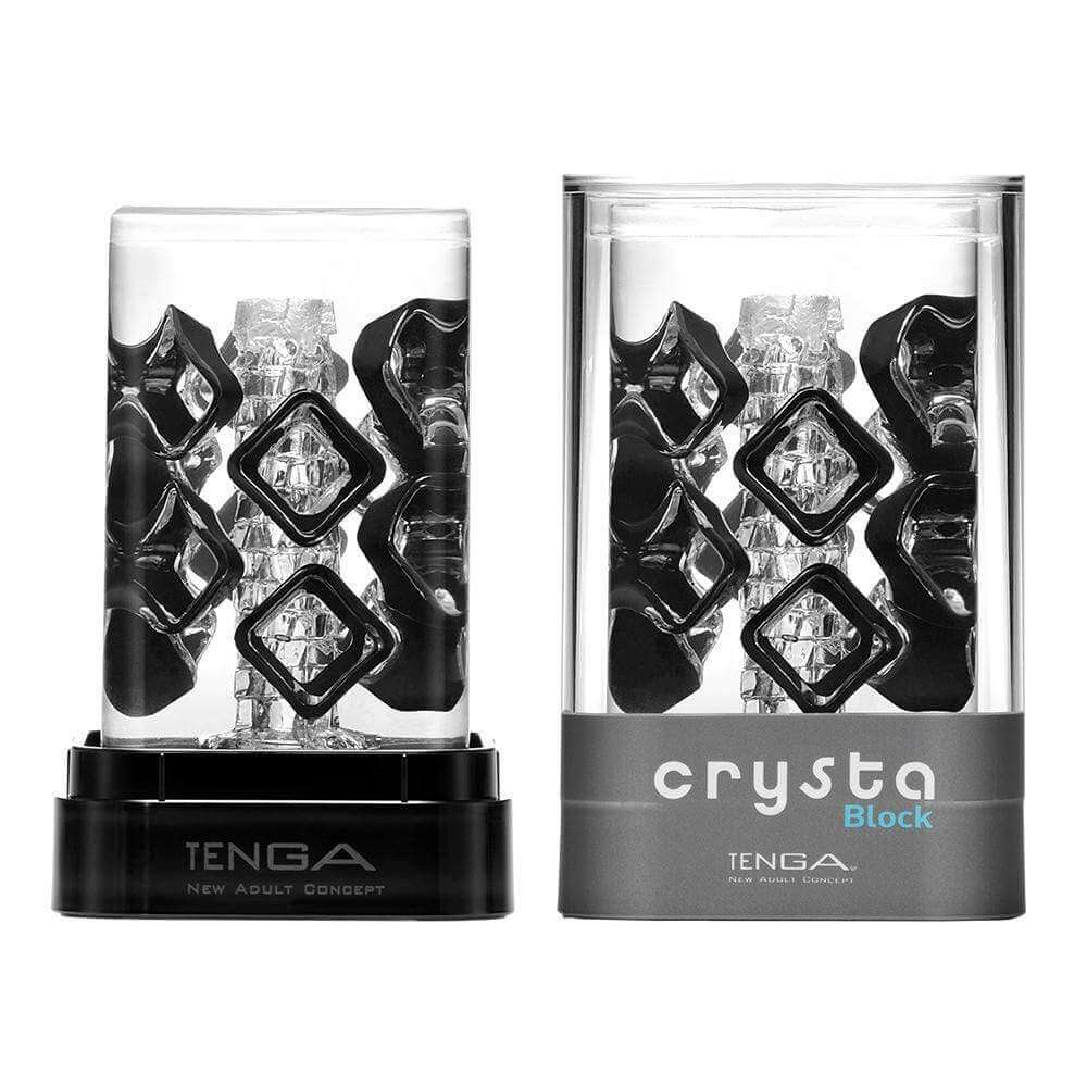 Tenga CRYSTA Block Masturbator - Thorn & Feather