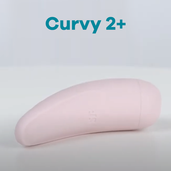 Satisfyer Curvy 2+ Air Pulse Stimulator - Thorn & Feather