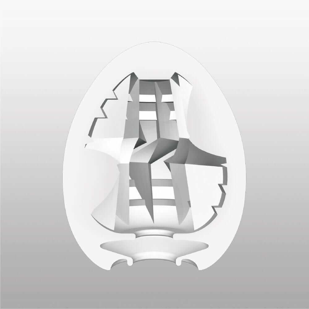 Tenga EGG Strong Thunder Masturbator - Thorn & Feather