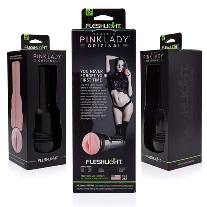 Fleshlight Pink Lady Original Pussy Masturbator Value Pack - Thorn & Feather