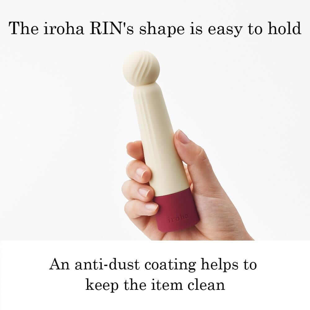 Iroha RIN US Soft Touch Silicone Vibrator - AKANE - Thorn & Feather