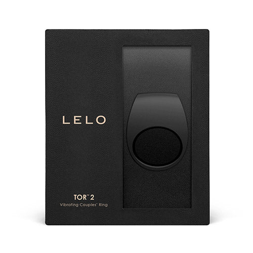 Lelo TOR 2 Vibrating Couples Ring - Black - Thorn & Feather