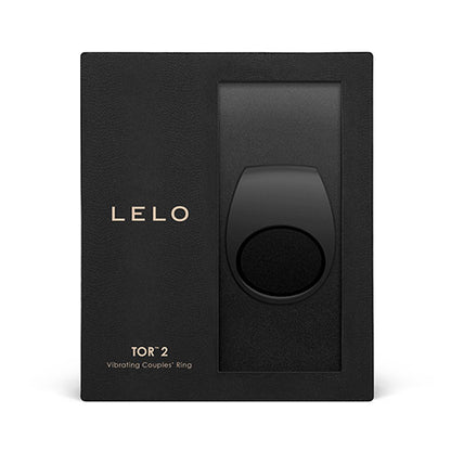 Lelo TOR 2 Vibrating Couples Ring - Black - Thorn & Feather