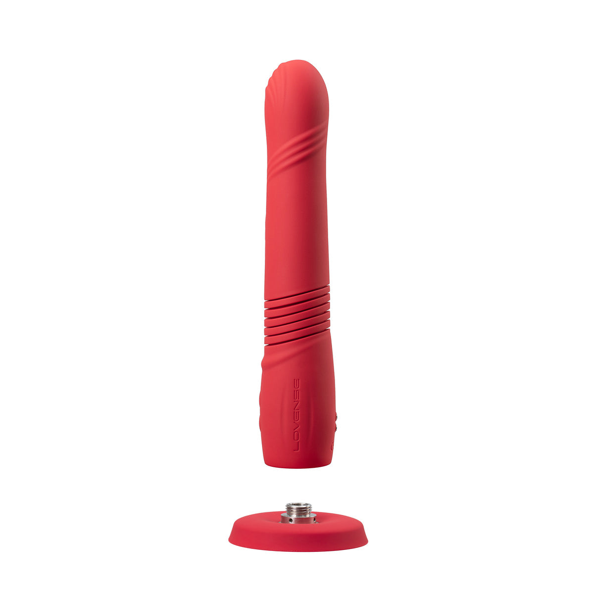 Lovense Gravity Bluetooth Automatic Thrusting & Vibrating Dildo - Thorn & Feather