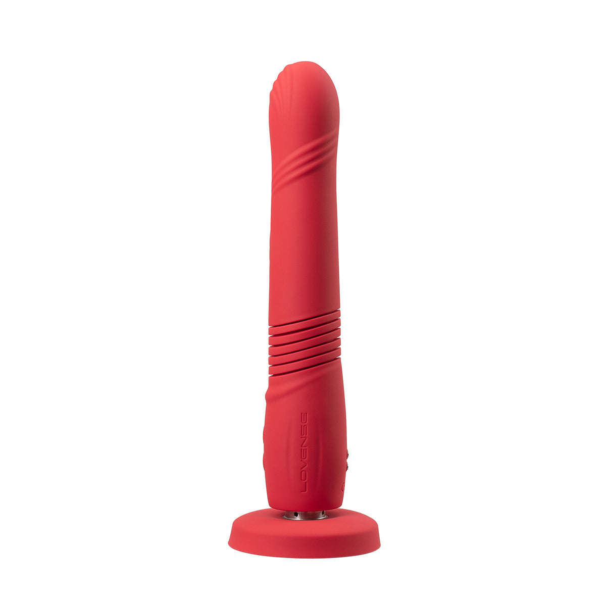 Lovense Gravity Bluetooth Automatic Thrusting & Vibrating Dildo - Thorn & Feather