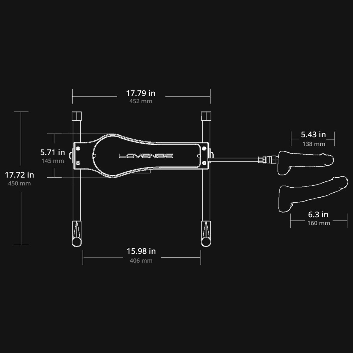 Lovense Sex Machine - Thorn & Feather