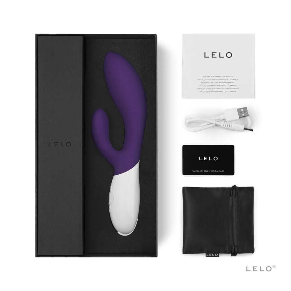 Lelo INA 2 Rabbit-Style Dual-Action Vibrator - Thorn & Feather