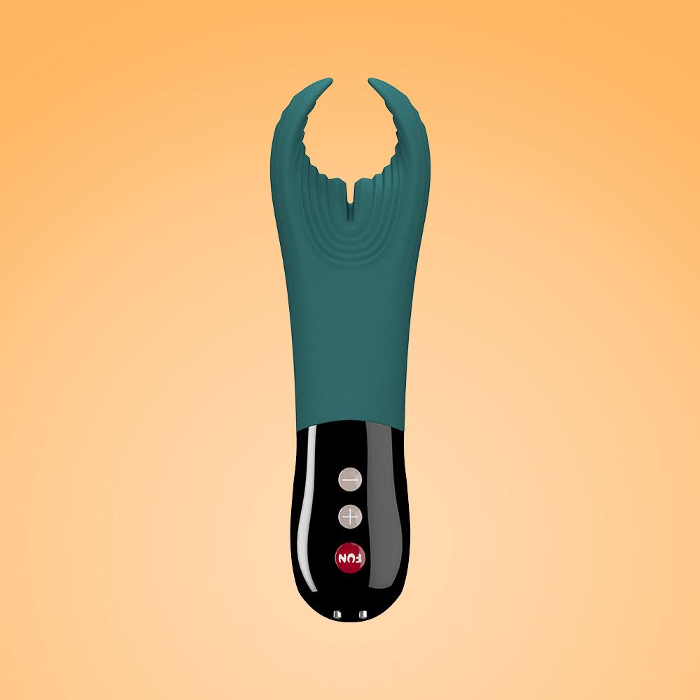 Fun Factory Manta Male Vibrating Stroker - Thorn & Feather