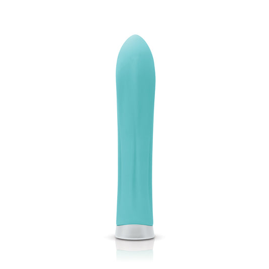 Luxe Honey 5" Silicone Vibrator - Turquoise - Thorn & Feather Sex Toy Canada
