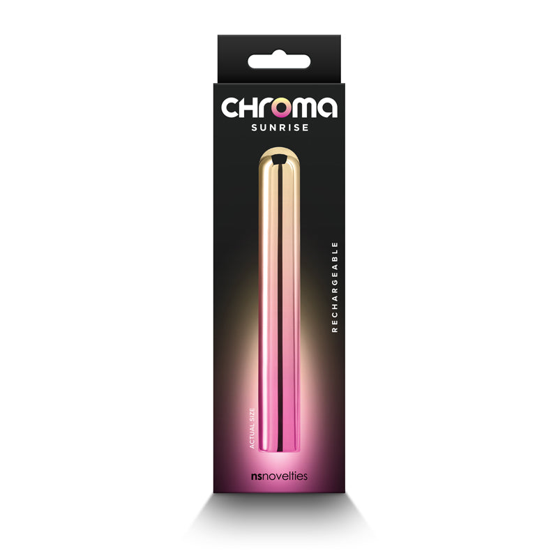 Chroma Sunrise Slim Vibrator - Large