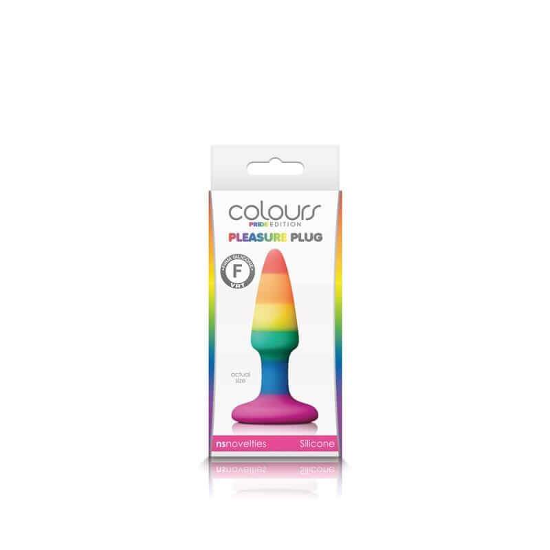 Colours Pride Edition Pleasure Plug - Mini, Rainbow - Thorn & Feather