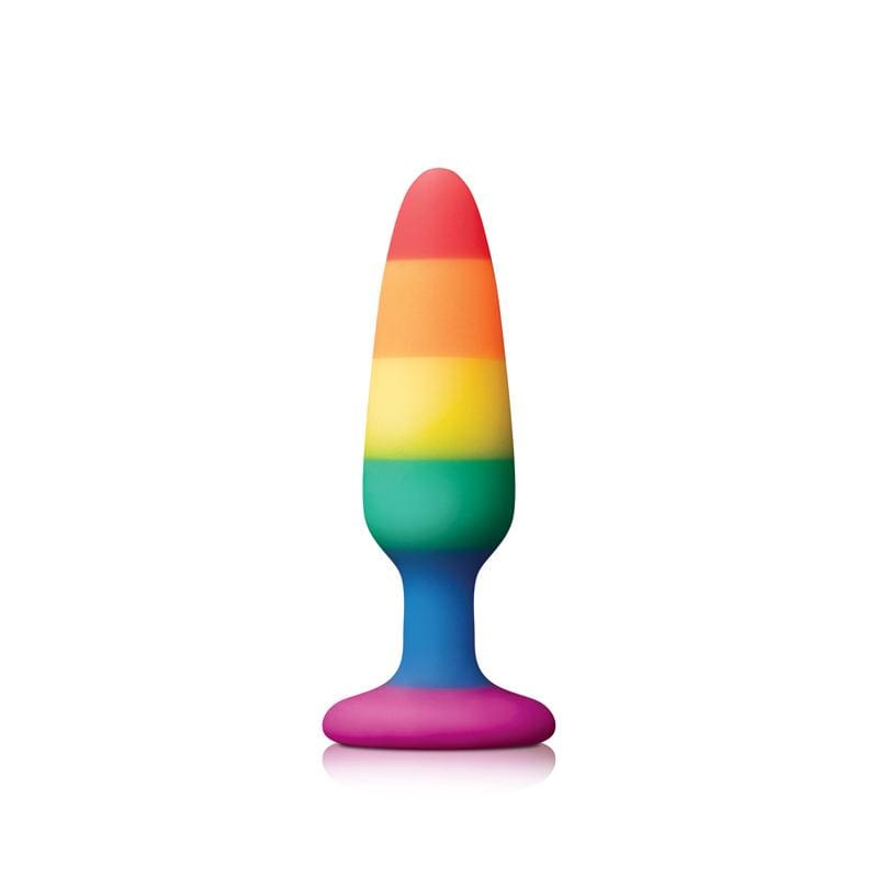 Colours Pride Edition Pleasure Plug - Small, Rainbow - Thorn & Feather