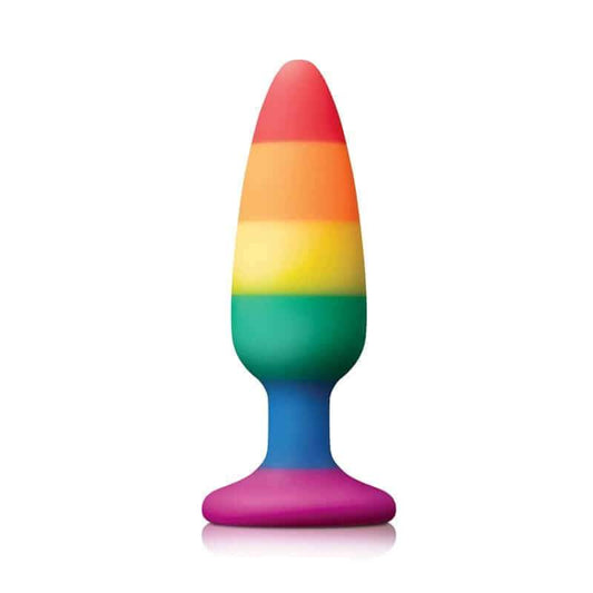 Colours Pride Edition Pleasure Plug - Medium, Rainbow - Thorn & Feather