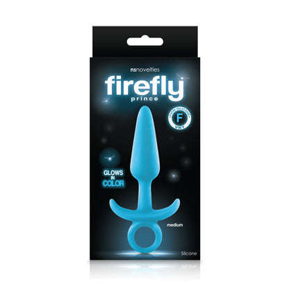Firefly Prince Anal Plug - Medium, Blue - Thorn & Feather