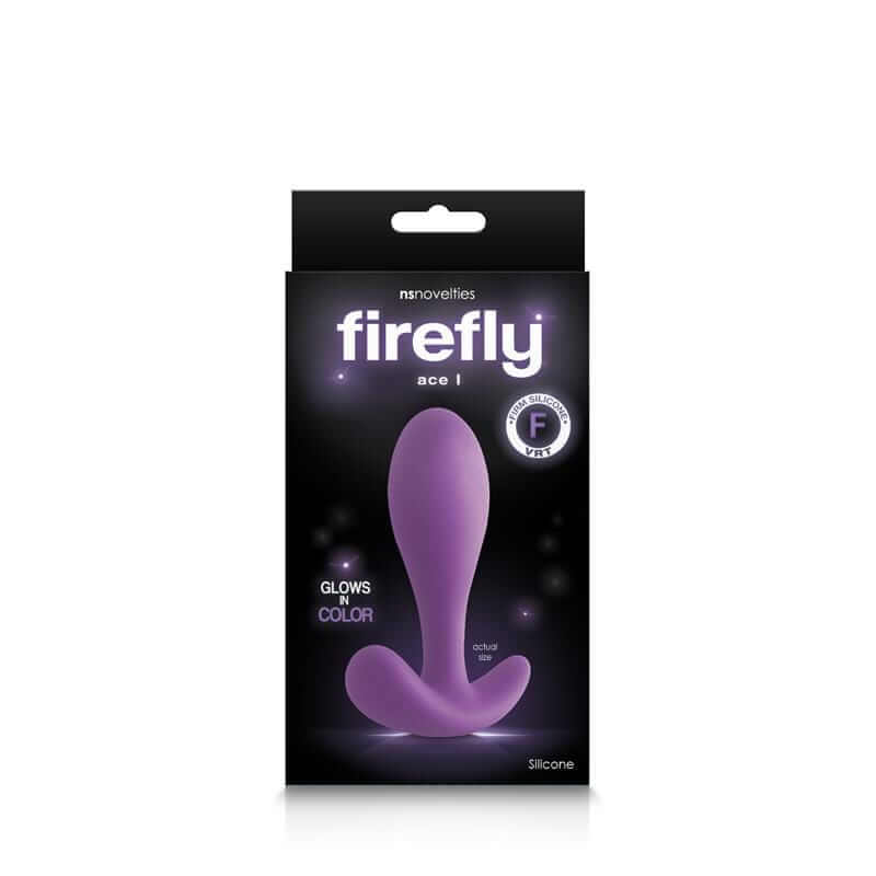 Firefly Ace I Pleasure Plug - Purple - Thorn & Feather