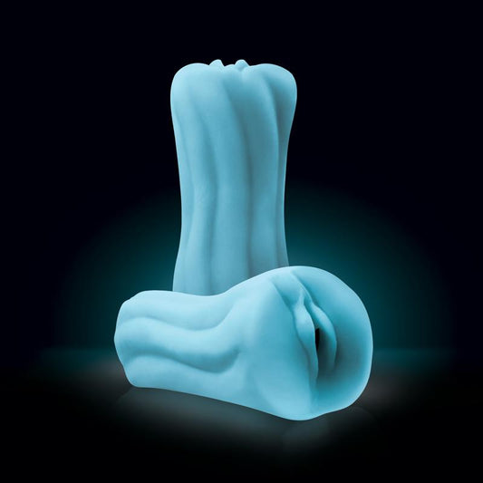 Firefly Yoni Silicone Stroker - Blue - Thorn & Feather Sex Toy Canada