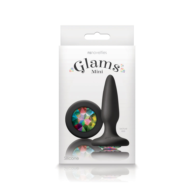 Glams Mini Butt Plug - Rainbow Gem - Thorn & Feather
