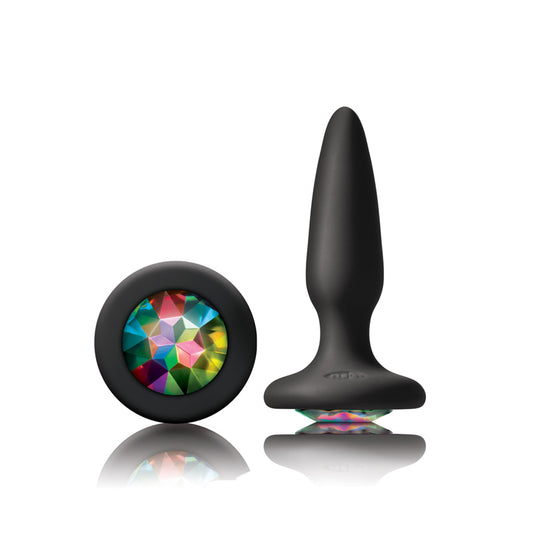 Glams Mini Butt Plug - Rainbow Gem - Thorn & Feather Sex Toy Canada
